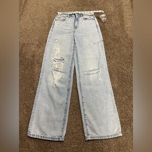 NWOT Altar’d State Distressed Light Blue Women's Jeans, Size 24